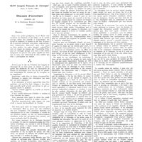 1645 - Page 1619 - Chroniques, variétés et informations. XLVIe Congrès français de chirurgie (Paris, 4 octobre 1937). Discours d'ouverture prononcé par M. le Professeur Raymond Grégoire...