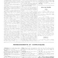 1652 - Page 1626 - Chroniques, variétés et informations. Nouvelles. Corps de santé militaire / Corps de santé des troupes coloniales / Corps de santé de la marine / Nécrologie / Actes des facultés. Paris / Bordeaux. Renseignements et communiqués