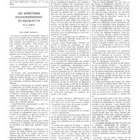 1675 - Page 1649 - Travaux originaux. Nouvelles données expérimentales sur l'innervation cérébrospinale des glandes endocrines. Par le Prof. L. Pines... / Les affections endocriniennes du squelette. Par G. Coryn