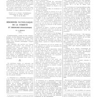 1698 - Page 1672 - Travaux originaux. Intolérance aux arsénobenzènes et vitamine C. Par I. Daïnow... / Séborrhée pathologique de la puberté et désordres endocriniens. Par A. Desaux...