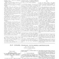 1699 - Page 1673 - Travaux originaux. Séborrhée pathologique de la puberté et désordres endocriniens. Par A. Desaux... / XLIIe Congrès français d'oto-rhino-laryngologie (Paris, 18-20 octobre 1937). Premier rapport. Indications et résultats de la chirurgie intracrânienne du nerf auditif