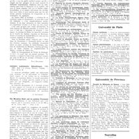 1715 - Page 1689 - Chroniques, variétés et informations. Livres nouveaux. Précis de technique du séro-diagnostic de la syphilis. - Réactions d'hémolyse et réactions de floculation, par R. Demanche... (Librairie Octave Doin ; Gaston Doin et Compagnie, éditeurs...)... [Paul Hauduroy] / Luftfahrt medizinische abhandlungen, 1936-1937... (Georg Thieme), Leipzig... [J. Gautrelet] / The morphine habit and its painless treatment (Le morphinisme et son traitement sans souffrance), par G. Laugthon Scott... (H. K. Lewis, édit)... [P.-L. Marie] / Livres reçus / Université de Paris. Chimie médicale / Chimie physiologique / Diplôme de puériculture / Universités de province. Faculté de médecine de Nancy / Nouvelles. Journées médicales Franco-Tchécoslovaques