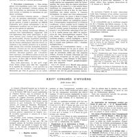 1721 - Page 1695 - Travaux originaux. Document pour l'étude de Ostéose cancéreuse diffuse et de l'anémie «myélogénétique». Par MM. J. Ducuing, O. Miletzky et P. Marquès... / Bibliographie / XXIVe congrès d'hygiène (25-28 octobre 1937) / I. Hygiène scolaire / Communications. La suppression du surmenage scolaire par l'école de plein air / Les causes d'inadaptation dans l'enseignement secondaire / Le surmenage scolaire et le rythme vital