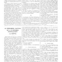 1738 - Page 1712 - Travaux originaux. Faculté de médecine de Paris. Chaire d'assistance médico-sociale. Discours d'ouverture. Par O. Crouzon / Le phénomène d'Arthus est-il un phénomène anaphylactique ? Par A. Besredka...