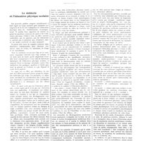 1753 - Page 1727 - Chroniques, variétés et informations. Le médecin et l'éducation physique scolaire