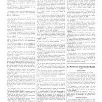 1794 - Page 1768 - Chroniques, variétés et informations. IIe Congrès scientifique international de l'alimentation (Paris, octobre 1937) / La médecine à travers le monde. Angleterre / Tchécoslovaquie