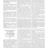 1881 - Page 1855 - Travaux originaux. Clinostatisme et orthostatisme. Mécanisme de production des syndromes orthostatiques. Par MM. D, Daniélopolu et A. Aslan... / Physiopathologie du poumon et ses applications à la collapsothérapie. Par le Prof. Eugenio Morelli...
