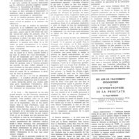 1884 - Page 1858 - Travaux originaux. Physiopathologie du poumon et ses applications à la collapsothérapie. Par le Prof. Eugenio Morelli... / Dix ans de traitement endocrinien de l'hypertrophie de la prostate. Par Paul Niehans...