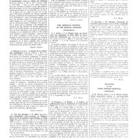 0013 - Page 7 - Bruxelles médical. Lomry... Une endémie de paratyphus B Schottmuller, dans un village des Ardennes / J. Piérard... A propos de la réinfection syphilitique / F. Van den Branden et P. Nélis... Sur l'encéphalite post-vaccinale en Belgique. Notes sur la vaccination antivariolique au Congo belge / The American journal of the medical sciences (Philadelphie). L. L. Saylor et I. S. Wright. Deux cas d'urticaire par sensibilité au froid. Effet du traitement par l'histamine / D. Riesman, J. A. Kolmer et D. Polowe. La splénectomie dans le traitement de l'endocardite lente / R. Stretcher et W. Solomon. Traitement de l'arthrite gonococcique par la fièvre artificielle / Bulletin of the Johns Hopkins hospital (Baltimore). H. M. Thomas junior et A. C. Woods. Exophtalmie progressive suivant la thyroïdectomie