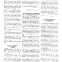 0025 - Page 13 - Archives of internal medicine (Chicago). S. Weiss, R. B. Caps, E. B. Ferris et D. Munro. Syncopes et convulsions dues à la réflectivité exagérée du sinus carotidien / Archives of neurology and psychiatry (Chicago). Philip Piker. L'insuline et son action dans la cure des intoxications par la morphine et l'héroïne / The journal of experimental medicine (Baltimore). R. Peyton, J. Kidd et J. W. Beard. Relations entre le virus causant les papillomes du lapin et les cancers qui en dérivent. I. Influence de l'espèce de l'hôte et de l'activité pathogène du virus ainsi que de sa concentration / P. Rous, J. W. Beard et J. G. Kidd. Relations entre le virus causant les papillomes du lapin et les cancers qui en dérivent. II. Données fournies par les tumeurs. Considérations générales / Nederlandsch Tijdschrift voor Geneeskunde (Amsterdam). J. Th. Leusden. Un cas de spirochétose bronchique