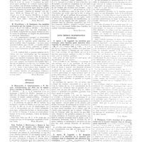 0029 - Page 15 - Miscarea medicala Romana (Craiova). P. Nicolesco et N. Dabija. Contributions au traitement röntgenthérapique des arthrites gonococciques / M. Caucuilesco et N. Radulesco. Les maladies provoquées par les raisins / Spitalul (Bucarest). N. Manicatide, C. Constantinesco et N. Ropala. Considérations sur deux cas de méningites à bacilles de Pfeiffer / Dem. Paulian. I. Bistriceano et Iliesco A. Les variations du pH sanguin chez l'homme sous l'action des ondes ultra-courtes / Acta medica Scandinavica (Stockholm) / G. Agren et H. Lagerlof. La sécrétion pancréatique chez l'homme après injection intraveineuse de sécrétine / G. Agren, H. Lagerlof et H. Berglund. L'épreuve à la sécrétine de la fonction pancréatique dans le diagnostic des affections pancréatiques / S. Wahlquist. L'effet immédiat de la splénectomie sur la formule sanguine dans la thrombopénie essentielle