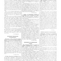 0069 - Page 35 - Klinische wochenschrift (Berlin). Eskil Kylin. Résultat de la transplantation de 24 hypophyses / Munchener medizinische wochenschrift. Fleischacker et Klima. L'importance diagnostique de la ponction sternale dans la maladie de Gaucher et au cours des métastases dans la moelle osseuse / W. Thaler. Diverticule du duodénum / J. Gander et W. Niederberger. Utilisation de la vitamine C dans le traitement de la pneumonie / Zeitschrift für tuberkulose (Leipzig). Nolte. Signification clinique de la présence de stigmates radiologiques du «complexe primaire» / Sopp. Contribution à la question de la tuberculose conjugale / Wiener klinische wochenschrift. Meulengracht. Traitement des hématémèses et du melaena par un régime alimentaire non réduit