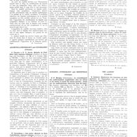 0073 - Page 37 - Acta psychiatrica et neurologica (Copenhague). Esbern Lomholt. Les modifications du liquide céphalo-rachidien et leurs évolutions chez les syphilitiques / Archives of neurology and psychiatry (Chicago). A. Ferraro et G. A. Jervis. Maladie de Pick. Deux faits anatomo-cliniques / K. Löwenberg et Ann Arbor. Maladie de Pick. Contribution anatomo-clinique / Surgery, gynecology and obstetrics (Chicago). D.-P. Murphy... Le redoublement des malformations congénitales ches les frères et soeurs et parmi les autres parents : étude sur les malformations observées dans 40 familles / D.-P. Murphy. Intervalles entre les grossesses des mères ayant donné naissance à des enfants atteints de malformations congénitales / W. Bartlett... La durée de l'apnée volontaire dans les thyrotoxicose : indice de stabilité et critère du risque opératoire / The Lancet (Londres). B. Zondeck. Diminution des fonctions du lobe antérieur de l'hypophyse par les injections d'hormone folliculaire