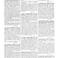 0107 - Page 54 - The Lancet (Londres). M. L. Rosenheim. L'acide mandélique dans le traitement des infections urinaires / G. A. Newns et Reginald Wilson. L'acide mandélique dans le traitement des pyélites de l'enfance / W. A. Timperley, A. E. Naish et G. A. Clark. Une nouvelle méthode de traitement de l'hémophilie / H. Selye. Appendicite phlegmoneuse aiguë produite par l'administration intraveineuse d'histamine / H. Cohen. L'atrophie optique comme signe représentatif de l'anémie pernicieuse / Wilson Smith. La réaction de fixation du complément dans l'influenza / S. Zuckerman. L'effet inhibiteur du propionate de testostérone sur l'hypertrophie expérimentale de la prostate / Léonard Colebrook, Buttle et O'Meara. Le mode d'action de la p-aminobenzène-sulphonamide et du prontosil dans les affections à streptocoque hémolytique / Geoffrey Bourne. La douleur, seul signe du cancer du pancréas / Saul S. Samuel. Le traitement conservateur de la thrombo-angéite oblitérante