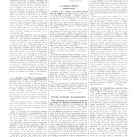 0133 - Page 67 - La prensa medica Argentina (Buenos-Aires). E. Adrogue et J. Tettamanti. Rétinites leucémiques / G.-A. Mortela et G. Ruff. La polypeptidémie post-opératoire. Indice uréo-polypeptidémique du sang / La semana medica (Buenos-Aires). I. Natin et R.-J. Rovère. Les lésions rénales dans les anthrax / Wiener klinische wochenschrift. Teufl. Diagnostic de l'infarctus du myocarde et réaction de Weltmann (coagulation du sérum) / Dattner. Contribution à la pathogénie de la sclérose en plaques / Sgalitzer. La röntgenthérapie générale dans les maladies du sang