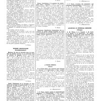 0217 - Page 109 - Wiener klinische wochenschrift. Kun et Peczenik. Action biologique de l'hormone sexuelle mâle renforcée par l'adjonction de folliculine / Wiener medizinische wochenschrift. Marburg. Du rôle de l'hérédité dans les maladies du système nerveux et en particulier dans la sclérose en plaques / Ausch. Traitement de la névralgie du trijumeau par la lampe de quartz froide / Reuss. Contribution à la question des méningites dites «séreuses» / Hassmann. Signification diagnostique des caractères du liquide céphalo-rachidien au cours de l'encéphalite, de la poliomyélite et de la méningite séreuse infectieuse / A Folha medica (Bahia). R. de Paula Souza. Les relations entre biotype et réaction à la tuberculine à l'âge scolaire / J. P. Vieira. Quatre années de physiothérapie appliquée à la dermatologie / J. P. Vieira. L'eczéma des menuisiers : son traitement radiothérapique / Archives of internal medicine (Chicago). R. M. Wilder, E. C. Kendall, A. M. Snell, E. K. Kepler, E. H. Rynearson et M. Adams. L'ingestion de potassium, point important dans la maladie d'Addison