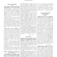 0097 - Page 49 - Annales de médecine (Paris). Marcel Labbé. La réaction de Traugott-Staub. Essai d’application à l’alimentation des diabétiques / Philippe Seringe. L’épreuve de Rehberg / Journal de médecine de Bordeaux et du Sud-Ouest / P. Delmas-Marsalet, M. Bergougnan, Lafon et Vallat. Résultat de la thérapeutique convulsivante de la schizophrénie par le cardiazol / Lyon médical. Lafferre et Longet. Le traitement exclusivement médical des pleurésies purulentes à streptocoques par le chlorhydrate de sulfamidochrysoïdine / Deutsche medizinische wochenschrift (Leipzig). Kocsis et Hassko... Le traitement de l’hémophilie par les hormones sexuelles féminines / Rietschel... Quelle est l’importance du besoin de vitamine C humain
