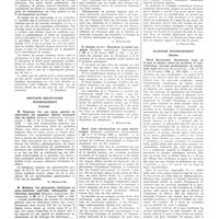 0211 - Page 106 - Revue française de pediatrie (Strasbourg). F. Goldmann... Etudes sur la maladie glycogénique / Deutsche medizinische wochenschrift (Leipzig). W. Naumann. Sur une forme spéciale de tuberculose des ganglions hilaires survenant chez les adultes / W. Kuhlmey. Les glycosuries diabétiques ou extra-insulaires sont-elles influençables par l’hormone masculine / R. Jürgens... Thrombose et pertes sanguines / Bansi. Crise thyréotoxique et coma thyréo-toxique / K. Hansen... Le thymol comme antigène / Klinische wochenschrift (Berlin). Alfred Marchionini. Revêtement acide de la peau et défense contre les bactéries. 4e communication. Lacunes pathologiques du revêtement acide