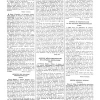 0323 - Page 162 - Le Journal de médecine de Lyon (Lyon). J. Dechaume, P. Wertheimer et L. Mansuy. Métastases encéphaliques et tumeurs cérébrales / M. Piery, J. Enselme et C. Peschiera. L’adaptation clinique de l’homme à la dépression atmosphérique / Archives des maladies professionnelles (Paris). Pierre Angenot et Robert Charlier... Nouvelles recherches sur la toxicité du benzol / Archives médico-chirurgicales de l’appareil respiratoire (Paris). P. Pruvost, Grenet et Delore. A propos de deux aspects radiologiques de pneumo-kystes hydatiques du poumon / Journal de traumatologie et des maladies professionnelles (Liége). L. Bazy... La prévention du tétanos / British medical journal (Londres). Robert U. Gillan. La signification pronostique des troubles oculaires dans les cas de pression systolique élevée