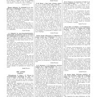 0325 - Page 163 - British medical journal (Londres). Robert U. Gillan. La signification pronostique des troubles oculaires dans les cas de pression systolique élevée / Thomas Anderson. Le traitement de la rougeole par la sulfanilamide / J. C. Hogarth. La para-benzylaminobenzène-sulphonamide (proseptazine) dans la prévention des complications de la rougeole / The Lancet (Londres). O’Shaughnessy, D. Slome et F. Watson. La revascularisation chirurgicale du coeur / F.-M. Burnet et Dora Lush. L’herpès simplex / Torben Jersild. Hémoptysie et infiltration du poumon causées par l’avitaminose / G.-E. Beaumont et J.-D. Robertson. Syndrome angineux dû à l’hypothyroïdisme / W.-R. Thomson. Le potassium et l’onde T. de l’électrocardiogramme / George Hall, C.-E. Kellett et G.-E. Stephenson. Un cas de syndrome de Cushing sans tumeur endocrine / H. Stanley Banks. Péritonite primitive, au cours d’une scarlatine, guérie par le Dagénan soluble