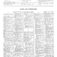 0057 - Page 29 - Janvier 1939. [68] Casopis Lekaru Ceskych..., Prague... / Index des sommaires