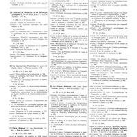 0099 - Page 50 - Mars 1939. [4] Gazette médicale de France et des pays de langue française..., Paris... / [5] Journal de médecine et de chirurgie pratiques..., Paris... / [6] Le Journal des praticiens..., Paris... / [7] Paris médical... Paris... / [8] La Presse médicale..., Paris...