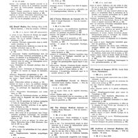 0143 - Page 72 - Avril 1939. [41] Le Scalpel..., Bruxelles... / [42] Brasil Medico..., Rio de Janeiro... / [43] L'Union médicale du Canada..., Montréal... / [44] Laval-Médical..., Québec... / [45] The Chinese Medical Journal..., Shanghaï... / [46] The American Journal of the Medical Sciences..., Philadelphie... / [47] Annals of Surgery..., Philadelphie... / [48] Archives of internal Medicine..., Chicago...