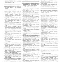 0311 - Page 156 - Octobre 1939. [23] Annals of Surgery..., Philadelphie... / [24] Archives of Surgery..., Chicago... / [25] The Journal of the American Medical Association..., Chicago... / [26] Surgery, Gynecology and Obstetrics..., Chicago... / [27] The British Medical Journal..., London...