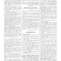 1310 - Page 1306 - Informations. Loi du 31 octobre 1941 relative à la protection médicale du travail / Situation des professeurs de Faculté vis-à-vis des administrations hospitalières / Suppression de la 6e année d'études en faveur de certaines catégories d'étudiants / Université de Paris. Faculté de médecine / Clinique médicale des enfants. (Enfants-Malades) / Institut d'hygiène et d'épidémiologie / Ecole de sérologie / Muséum d'histoire naturelle