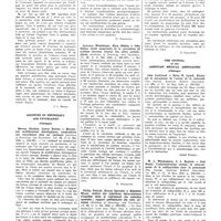 0003 - Page 2 - Archives of internal medicine (Chicago). O. Cope et R. Schatzki. Nouvelle technique de l'injection d'air pour mettre en évidence les tumeurs de la corticale et de la médullaire surrénales / Archives of neurology and psychiatry (Chicago). Hervey Cleckley, Lester Bowles et Mettler. Les modifications histologiques consécutives aux convulsions dues au cardiazol / Laurence Weinberger, Mary Gibbon et John Gibbon. Arrêt temporaire de la circulation du système nerveux central. Ses effets pathologiques / Phillip Polatin, Hyman Spotnitz et Benjamin Wiesel. Action des injections intraveineuses d'insuline dans le traitement des maladies mentales ; rapport préliminaire des faits cliniques / The journal of the American medical Association (Chicago). John Lockwood et Helen M. Lynch. Etudes sur le mécanisme de l'action de la sulfamide / W. L. Whithemore, C. L. Royster et Paul Riedel. L'administration rectale et intraveineuse de la sulfapyridine dans la pneumonie