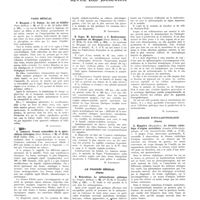 0009 - Page 5 - Paris médical. P. Mocquot et R. Palmer. Le test de Schiller / A. Lemierre. Formes camouflées de la spirochétose ictérigène / H. Roger, M. Schrachter et J. Boudouresque. Le syndrome de Morgagni / Le Progrès médical (Paris). D. Mahoudeau. La mélanodermie splénique / Annales d'oto-laryngologie (Paris). G. Blaquière... Le tétanos céphalique d'origine auriculaire