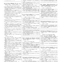 0107 - Page 54 - Août 1941. [7] Paris médical..., Paris... / [8] La Presse médicale..., Paris... / [9] Le Progrès médical..., Paris... / [10] La Semaine des hôpitaux de Paris..., Paris... / [11] Annales de l'Institut Pasteur..., Paris... / [12] Archives médico-chirurgicales de l'appareil respiratoire..., Paris... / [13] Journal de chirurgie..., Paris... / [14] Revue de chirurgie..., Paris... / [15] Revue médicale française..., Paris...