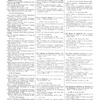 0123 - Page 62 - Septembre 1941. [8] La Presse médicale..., Paris... / [9] Le Progrès médical..., Paris... / [10] Annales de l'Institut Pasteur..., Paris... / [11] La Médecine..., Paris... / [12] Revue de chirurgie..., Paris... / [13] Revue de médecine..., Paris... / [14] Revue médicale française..., Paris... / [15] Journal de médecine de Bordeaux et du Sud-Ouest..., Bordeaux...
