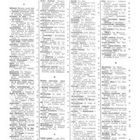 0004 - Page 3 - Table des matières des analyses de la «revue des journaux». Table des matières