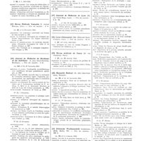 0005 - Page 3 - Décembre 1941. [13] Journal de chirurgie..., Paris... / [14] Revue médicale française..., Paris... / [15] Journal de médecine de Bordeaux et du Sud-ouest..., Bordeaux... / [16] L'Echo médical du Nord..., Lille... / [17] Journal de médecine de Lyon..., Lyon... / [18] Lyon chirurgical..., Paris... / [19] Revue médicale de Nancy..., Nancy... / [20] Marseille médical..., Marseille... / [21] Klinische wochenschrift..., Berlin...