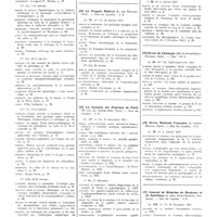 0019 - Page 10 - Janvier 1942. [31] La Presse médicale..., Paris... / [32] Le Progrès médical..., Paris... / [33] La Semaine des hôpitaux de Paris..., Paris... / [34] Annales de l'Institut Pasteur..., Paris... / [35] Revue de chirurgie..., Paris... / [36] Revue médicale française..., Paris... / [37] Journal de médecine de Bordeaux et du Sud-ouest..., Bordeaux...