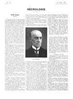 Emile Sergent - La Presse médicale - [Articles originaux]