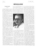 Bernard Cunéo - La Presse médicale - [Articles originaux]