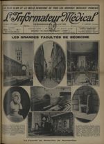 La Faculté de médecine de Montpellier. De gauche à droite et de haut en bas : Façade de la Faculté d [...]