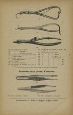 Porte-aiguille du Dr Doyen et de Collin. Instruments pour trousse: pinces à dissection - Supplément  [...]