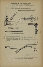 Instrumentation de M. le Professeur Ségura, pour opération des sinus sphénoïdaux par voie endo-septa [...]