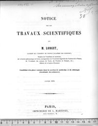 0001 - Page sans numérotation - [Page de titre ; dédicace manuscrite]