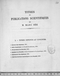 0001 - Page 1 - I. Titres obtenus au concours