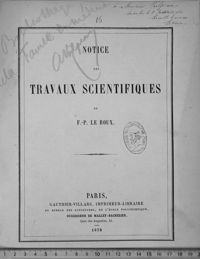 0001 - Page sans numérotation - [Page de titre ; dédicace manuscrite]