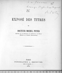 0001 - Page sans numérotation - [Page de titre ; dédicace manuscrite]