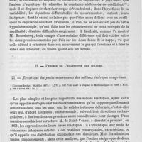 0027 - Page 27 - I. Hydrodynamique / II. Théorie de l'élasticité des solides