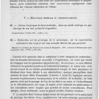 0062 - Page 62 - IV. Théorie des phénomènes ondulatoires, et optique / V. Mécanique générale et thermodynamique