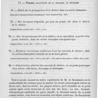 0070 - Page 70 - VI. Théorie analytique de la chaleur, et physique