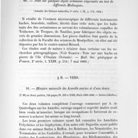 0091 - Page 87 - Troisième section. Animaux invertébrés. I. Mollusques / II. Vers