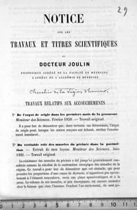 0001 - Page 1 - Travaux relatifs aux accouchements
